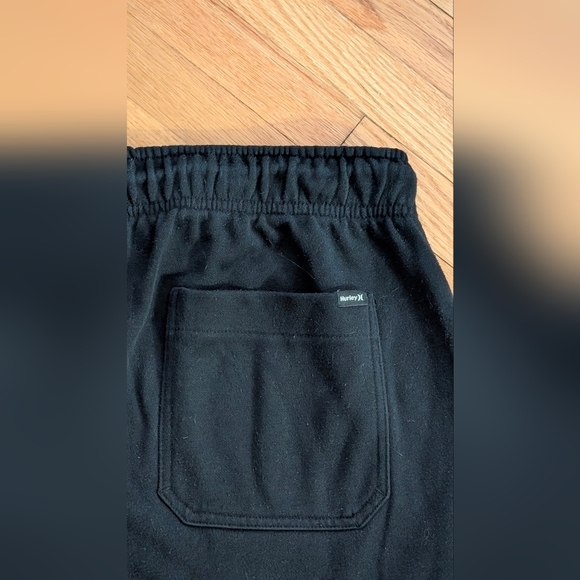 Hurley Black Joggers with Relaxed Fit and Soft Fabric - Picture 8 of 8